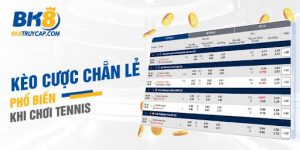 Kèo cược chẵn lẻ phổ biến khi chơi tennis Kèo cược chẵn lẻ phổ biến khi chơi tennis