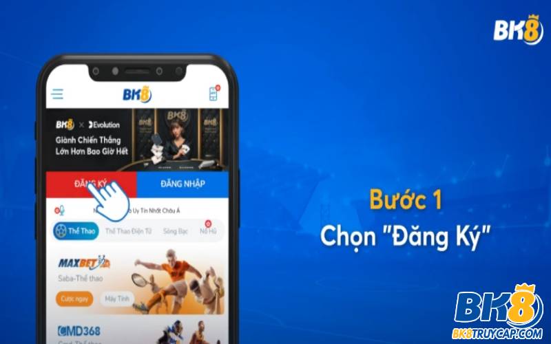 Nhấn tham gia ngay để tạo tài khoản tại đây