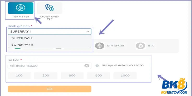 Thanh toán thông qua tiền mã hoá Thanh toán thông qua tiền mã hoá