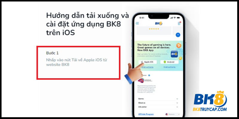 Truy cập link BK8 chuẩn